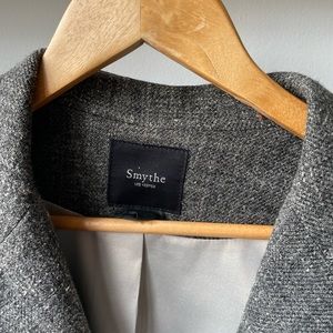 Smythe Blazer. Gorgeous details form fitting.